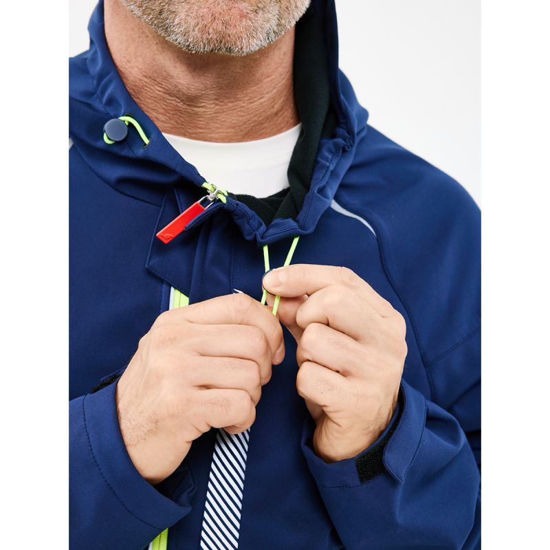 Куртка SoftShell TRUD муж TECHNO 2603 синий