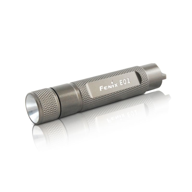 Фонарь Fenix E01 Nichia white GS LED желтый