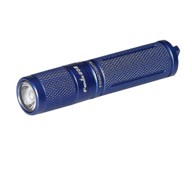 Фонарь Fenix E05 (2014 Edition) Cree XP-E2 R3 LED синий 85 люмен