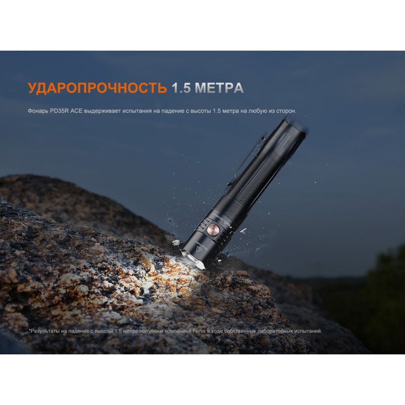 Фонарь Fenix тактический PD35R ACE 2000 люмен
