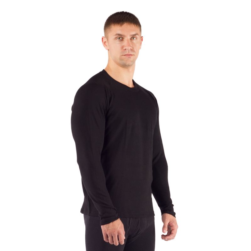 Футболка мужская Rosta/ дл. рукав/ шерсть 220/ черный / L, Rosta9090L