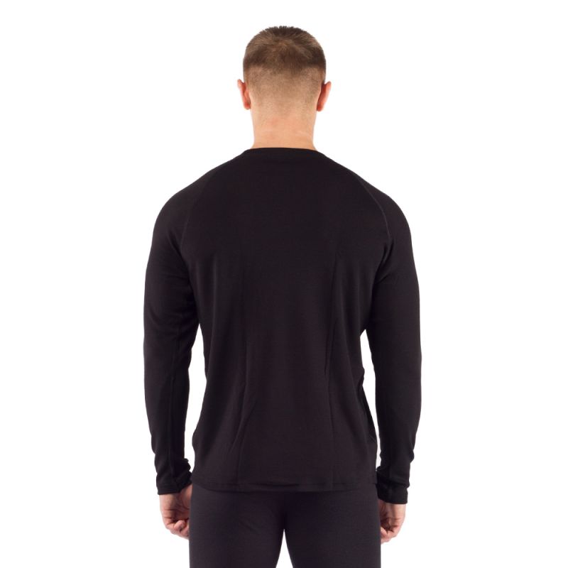Футболка мужская Rosta/ дл. рукав/ шерсть 220/ черный / XL, Rosta9090XL