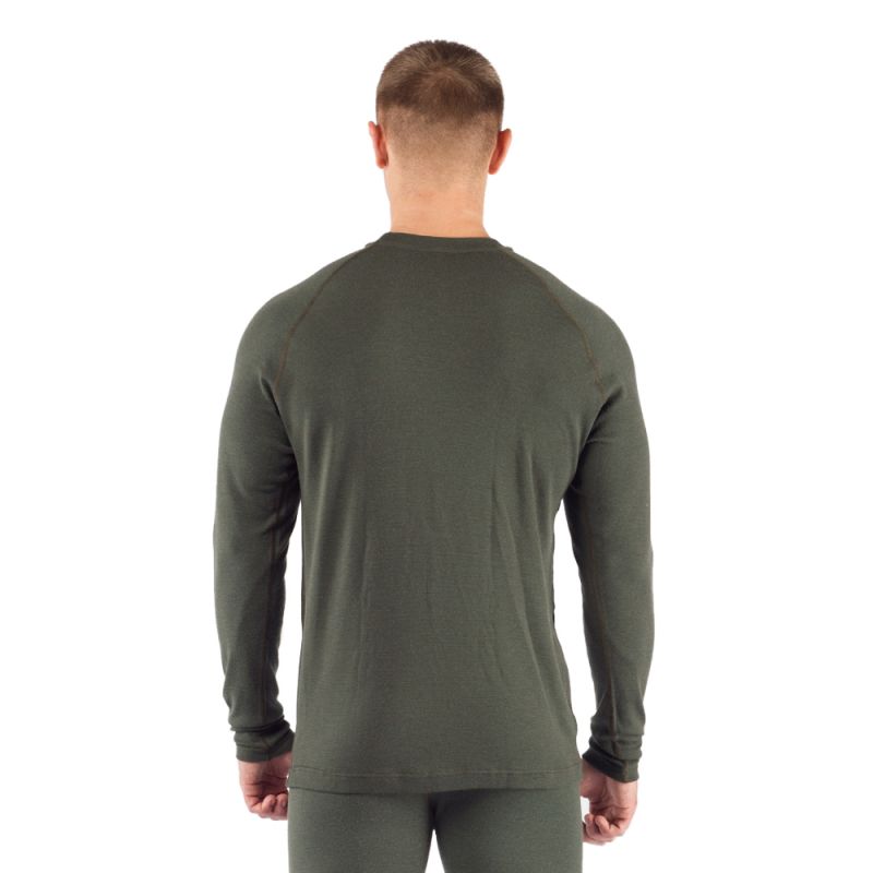Футболка мужская Rosta/ дл. рукав/ шерсть 220/ зеленый / L, Rosta6262L