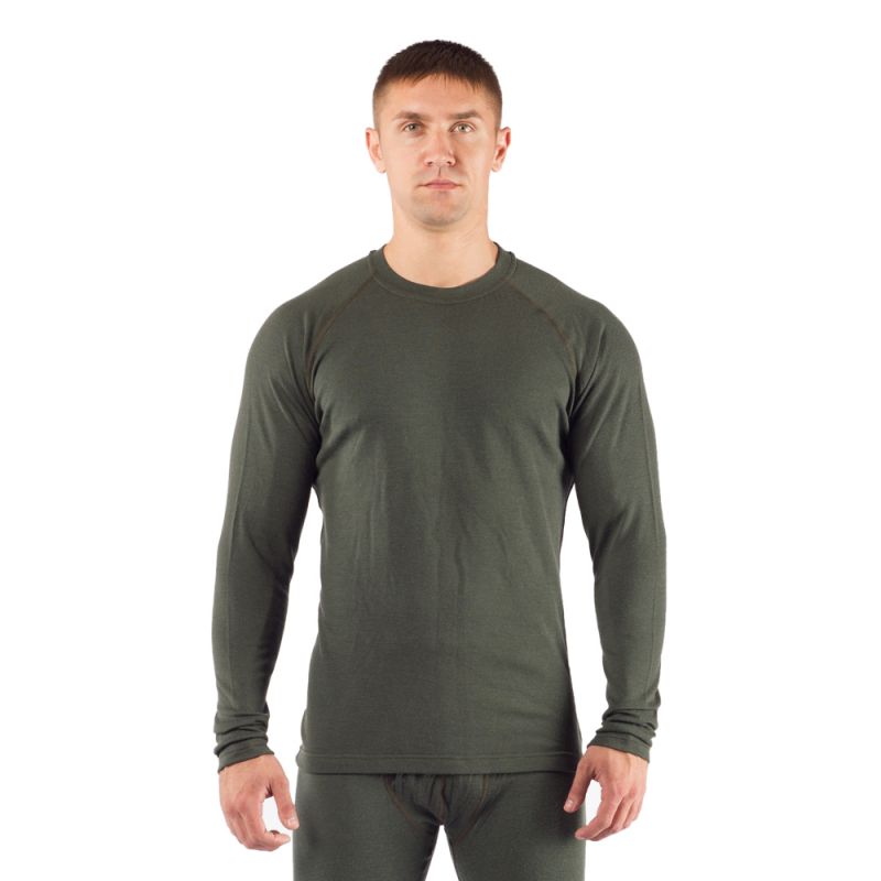 Футболка мужская Rosta/ дл. рукав/ шерсть 220/ зеленый / XXL, Rosta6262XXL