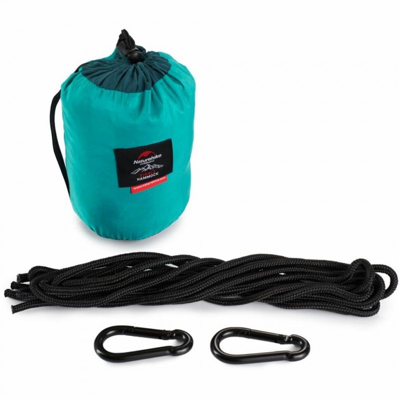 Гамак Naturehike NH17D012-C 340T суперлегкий голубой, 6927595722169