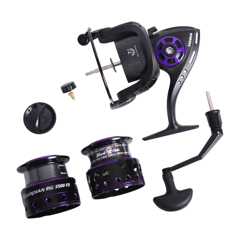 Катушка безынерционная фидерная Black Side Guardian 3500FD (7+1 подш.)