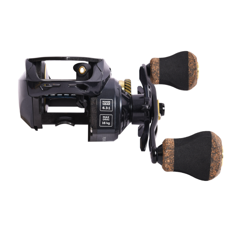 Катушка мультипликаторная Maximus PITBULL BBF 301L (лев. рука)