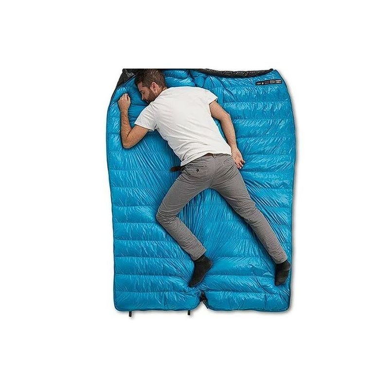 Спальный мешок Naturehike CW400 NH18C400-D с гусинным пухом желтый размер L, 6927595761717