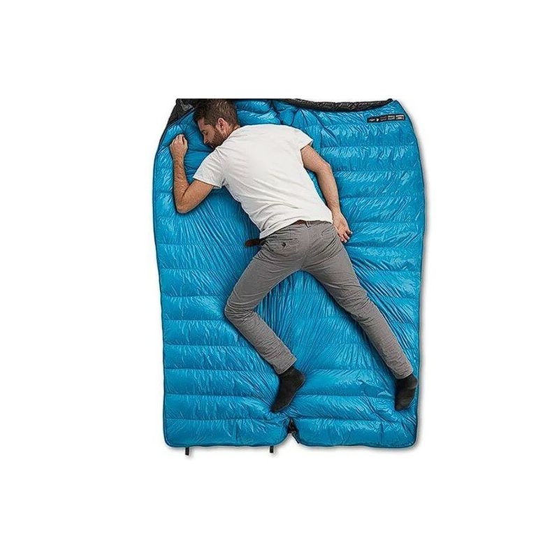 Спальный мешок Naturehike CWZ400 NH19W400-Z с пуховым конвертом черный М, 6927595765357