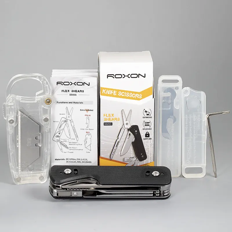 Мультитул Roxon Flex Shears S505G черный