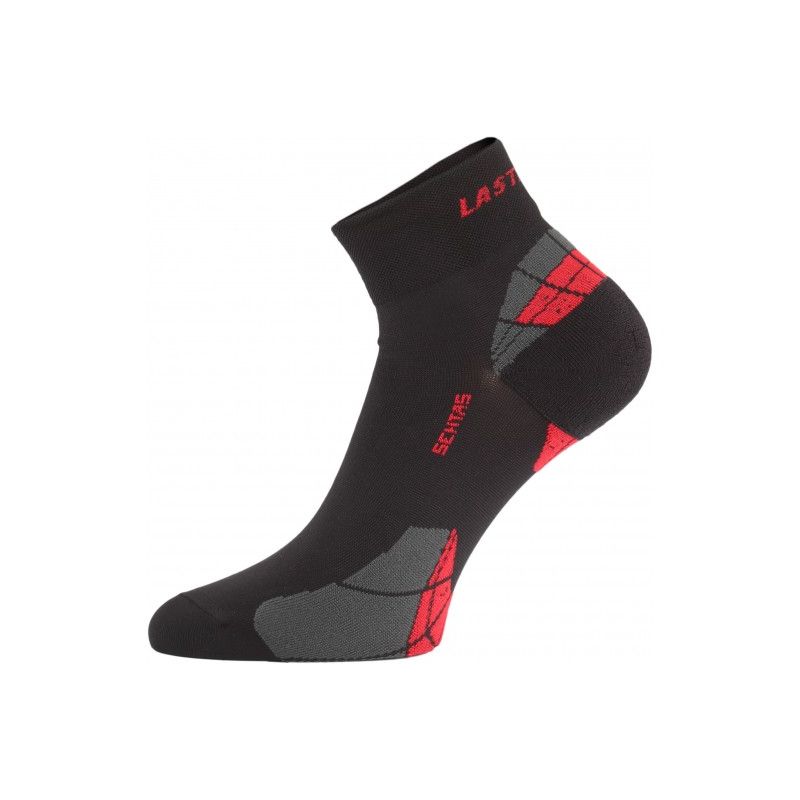 Носки Lasting CTF 903 polypropylene+nylon черный/красный