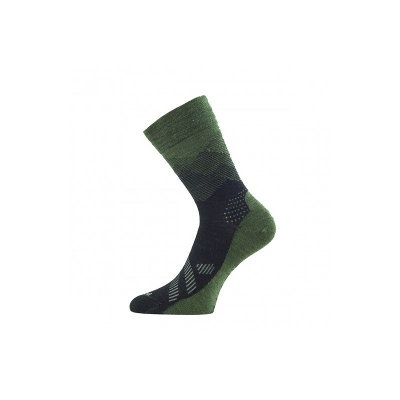 Носки Lasting FWO 696M wool+nylon зеленый