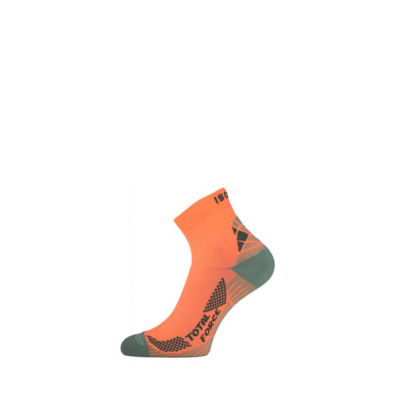 Носки Lasting RTF 200 microfiber+polypropylene оранжевый, размер S (34-37)