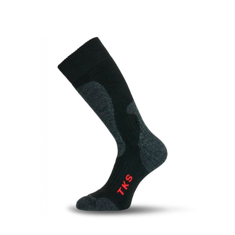 Носки Lasting TKS 834 polypropylene+nylon темно-зеленый с серой вставкой, размер M (38-41)