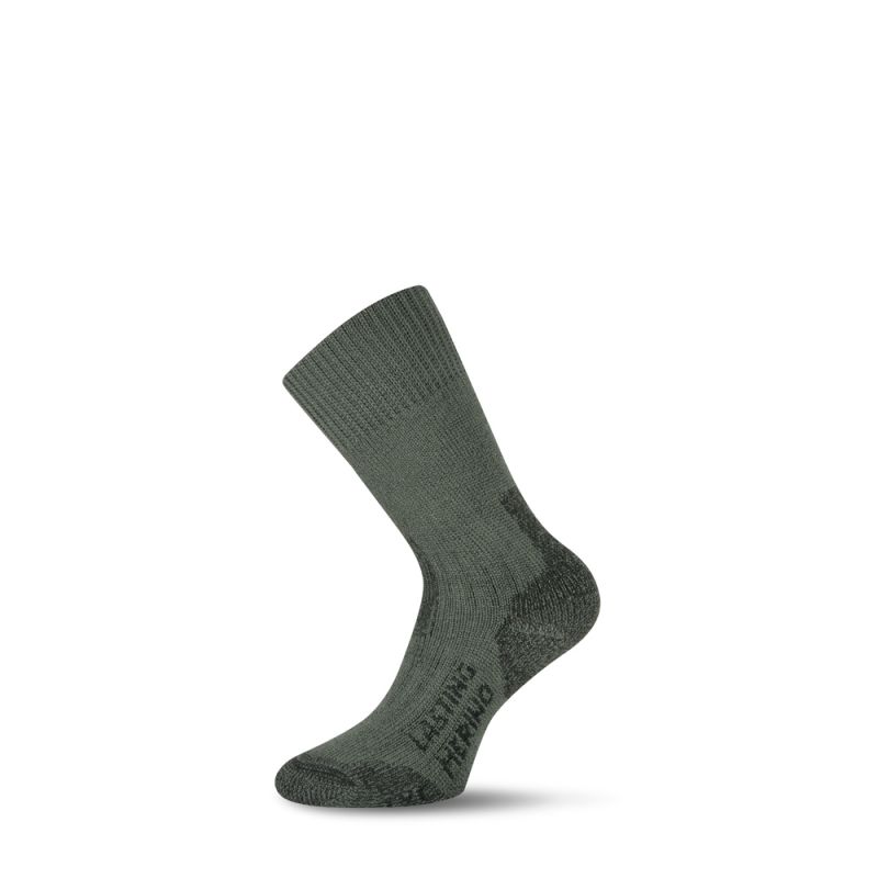 Носки Lasting TXC 620 wool+acryl зеленый, размер L (42-45)