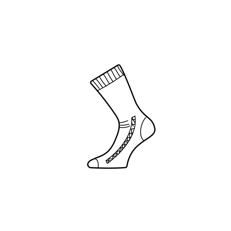 Носки Lasting WXL 620 wool+nylon темно-зеленый, размер L (42-45)