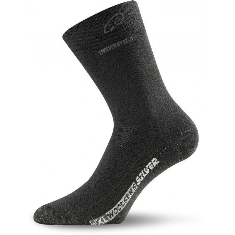 Носки Lasting WXL 900 wool+nylon черный, размер M (38-41)