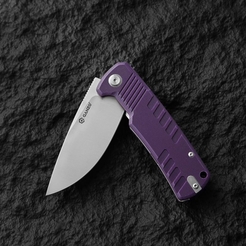 Нож складной Ganzo G769-PL фиолетовый