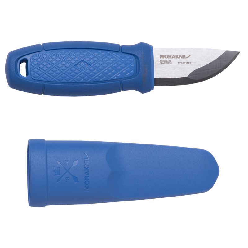 Нож Morakniv Eldris, нержавеющая сталь, цвет желтый, с ножнами, 13516