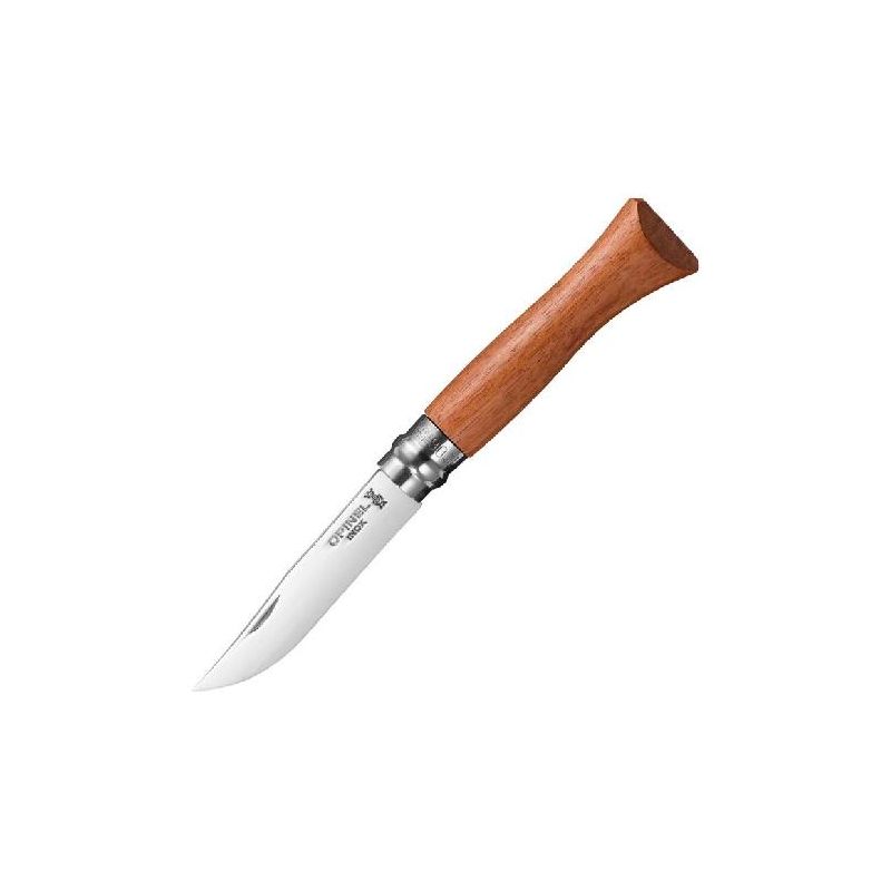 Нож Opinel №6, нержавеющая сталь, рукоять дерево бубинга, 226066