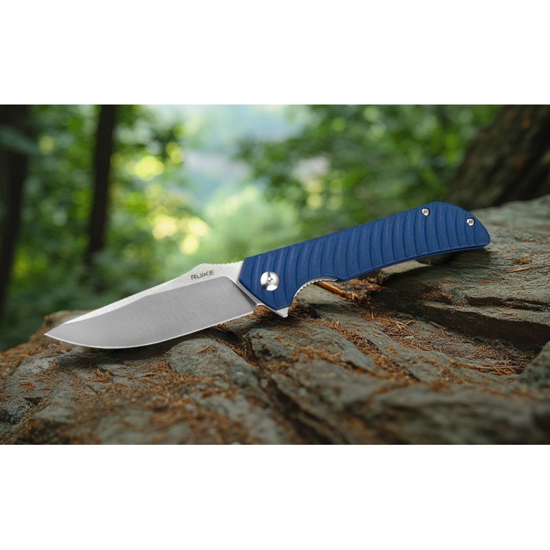 Нож Ruike P123-ME синий