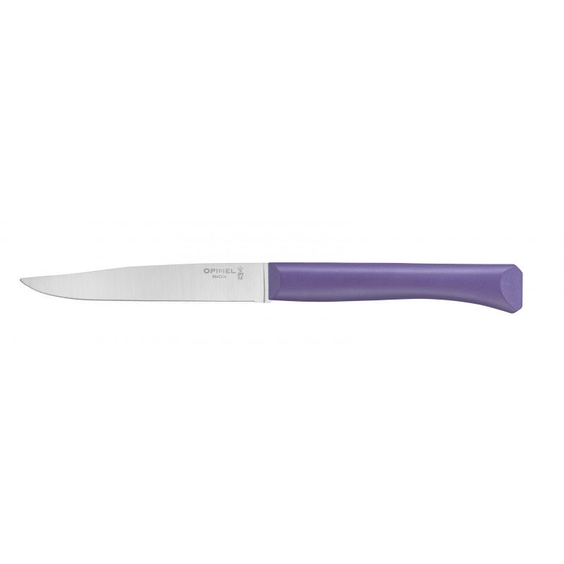 Нож столовый Opinel N°125, полимерная ручка, нерж, сталь, пурпурный. 002191