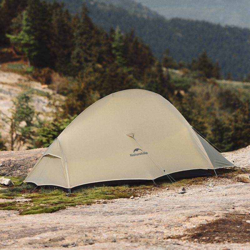 Палатка Naturehike Cloud up Pro CNK2350WS020 одноместная песочный