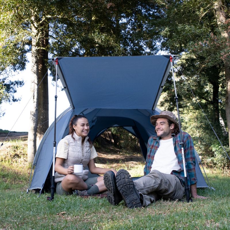 Палатка Naturehike NH21ZP015 трехместная + 1 допместо зеленый