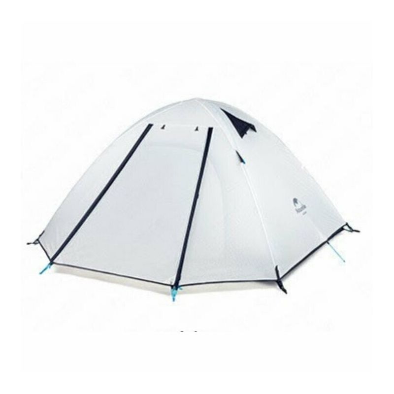 Палатка Naturehike P-Series NH18Z033-P 210T65D трехместная, белая, 6927595729663