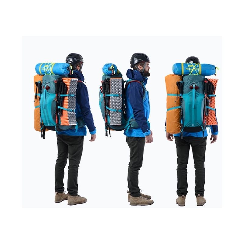 Рюкзак Naturehike NH16Y065-Q 55-65 л Hiking, Climbing, Trekking and Travelling голубой, 6927595705087