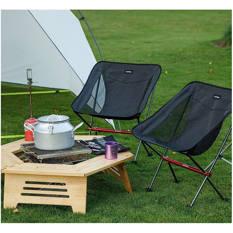 Стул Naturehike NH18Y050-Z складной светло-серый, 6927595730683
