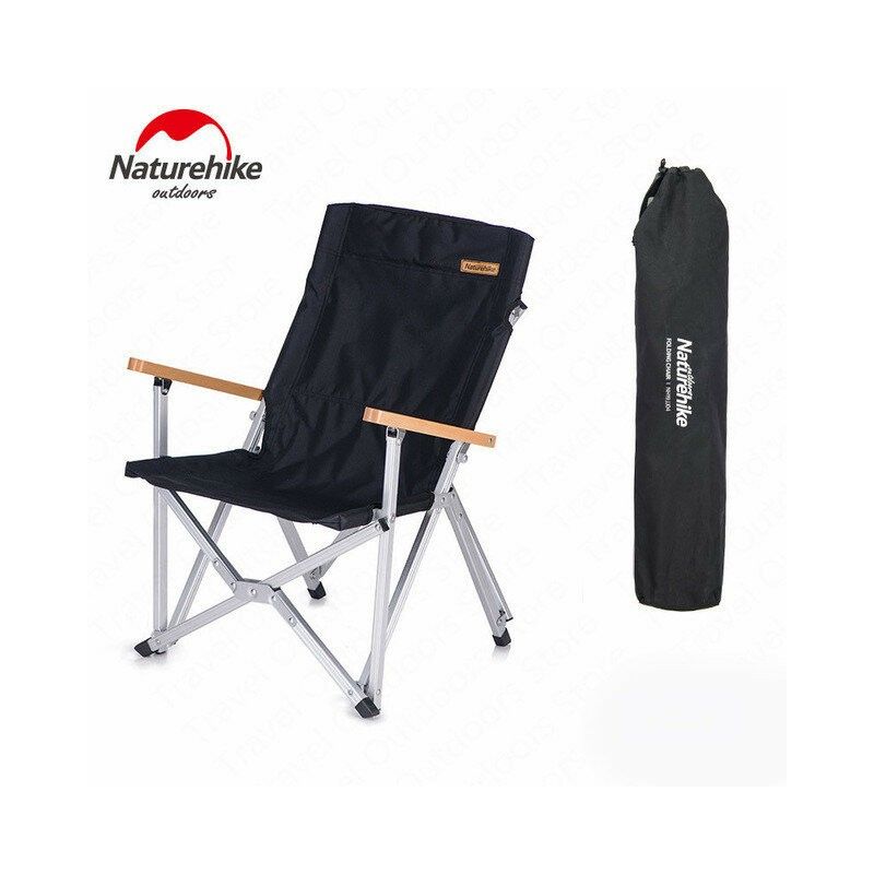 Стул Naturehike NH19JJ004 складной черный, 6927595739297