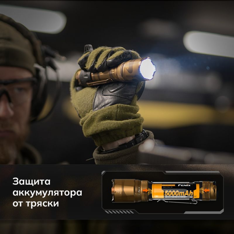 Фонарь Fenix тактический TK20R UE камуфляжный 2800 люмен