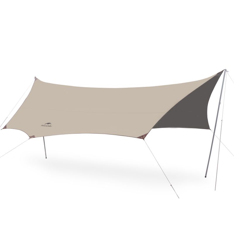 Тент Naturehike Cloud Skies Tarp C2350WS010 150D 450 *292 см песочный