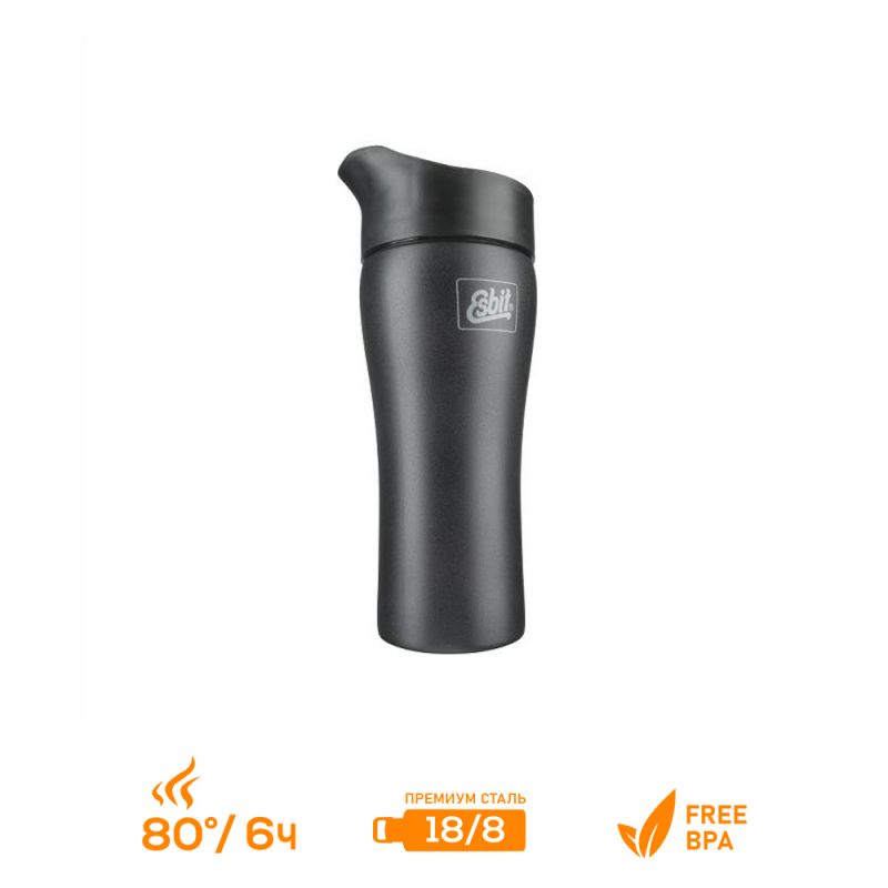Термокружка Esbit MG375S, из нержавеющей стали с двойными стенками,