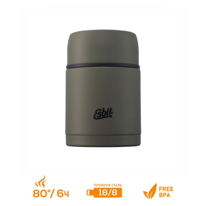 Термос для еды Esbit FJ, оливковый, 0.75 л, FJ750ML-OG