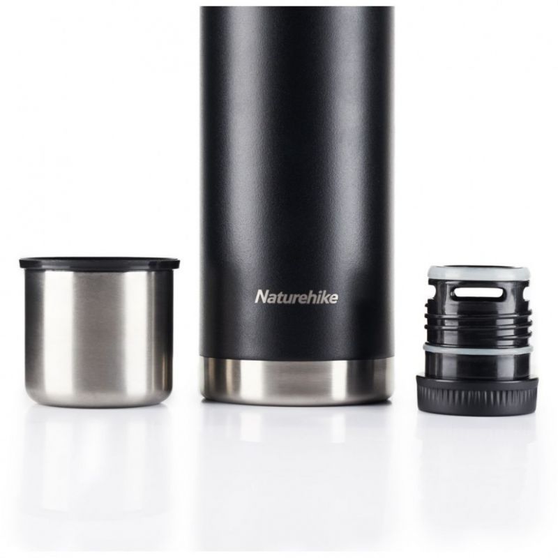 Термос Naturehike Q-9H NH19SJ010 1000ml черный, 6927595740248