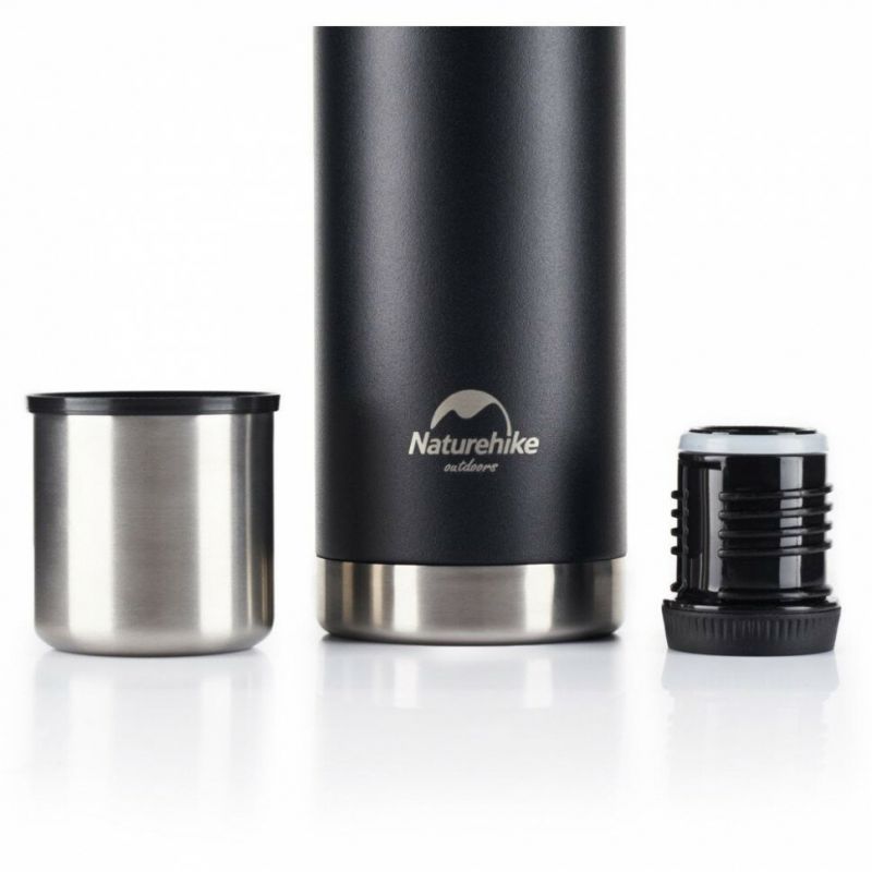 Термос Naturehike Q-9H NH19SJ010 750ml черный, 6927595740231