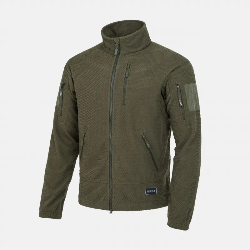 Кофта флисовая Sanford APEX, цвет Olive Green