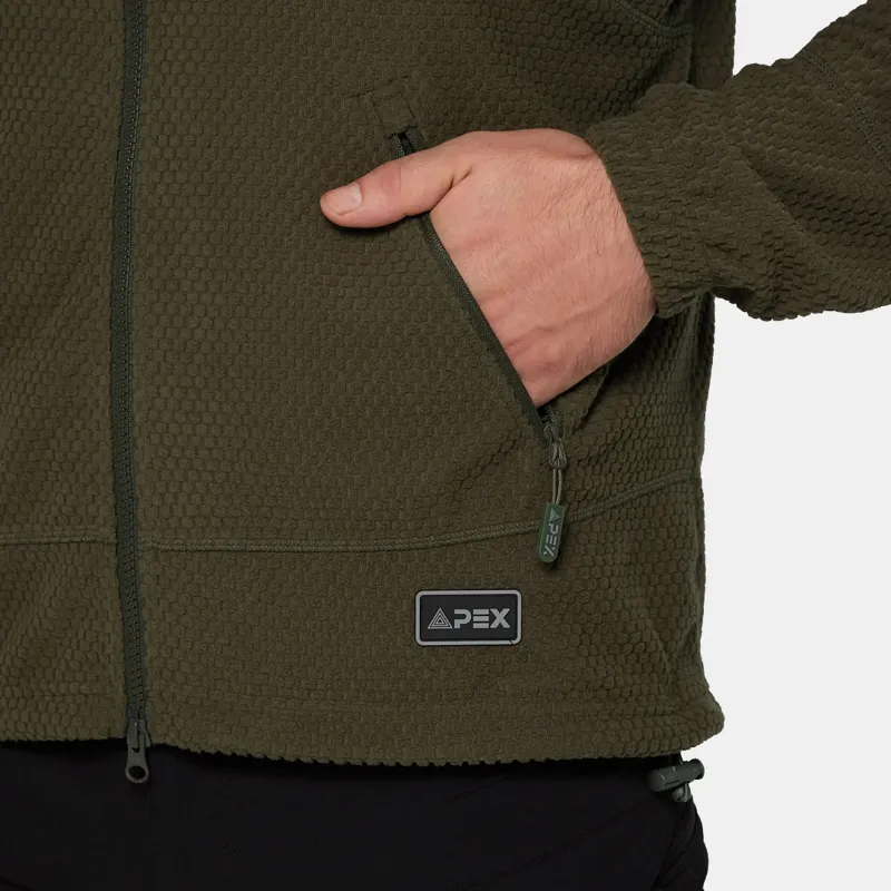 Кофта флисовая Sanford APEX, цвет Olive Green