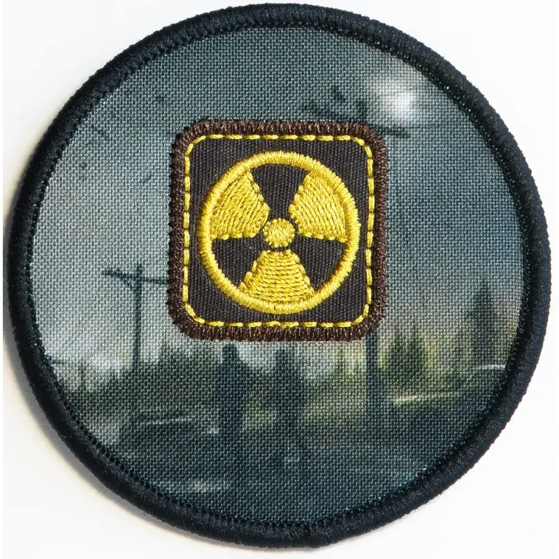 Нашивка, патч "S.T.A.L.K.E.R Одиночки" тактическая с липучкой.