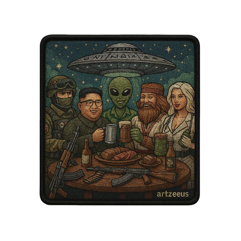 Патч  «Космическая застольная» Artazeus"