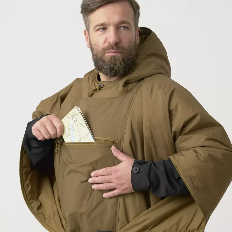 Пончо Swagman Roll из нейлона Windpack (Swagman Roll Poncho - Windpack® Nylon) | Helikon-Tex